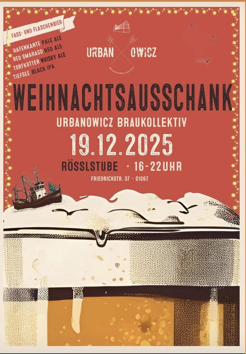 Weihnachtsausschank Urbanowicz